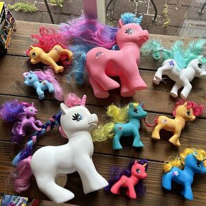 Gi-Go Mixed Lot Of Ponies Pony Unicorns One My Little‎ Pony